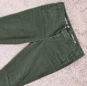 Gap Olive Khakis Skinny Mini Size 2